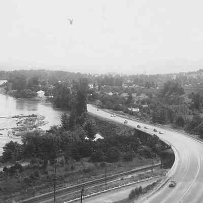 Photograph from Judkins Point, Eugene, Oregon, date unknown