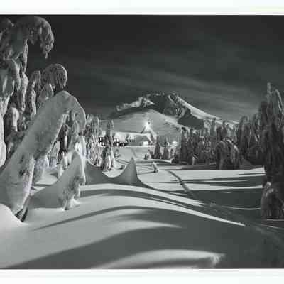 Photograph of the Timberline Lodge, Oregon, circa 1969