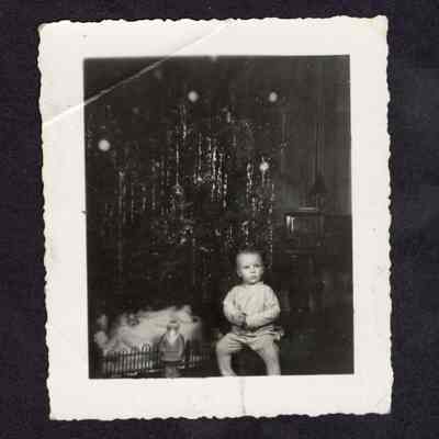 Photograph of baby "Charleene", circa 1940
