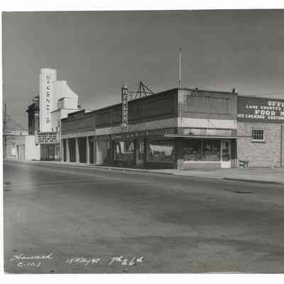 Photograph of Main Street, 7th to 6th, Springfield, May 18th 1947