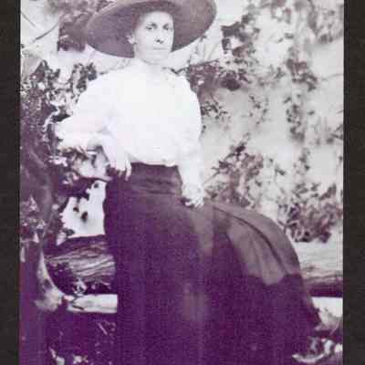 Photograph of Lucy Ann Fawver, 1898
