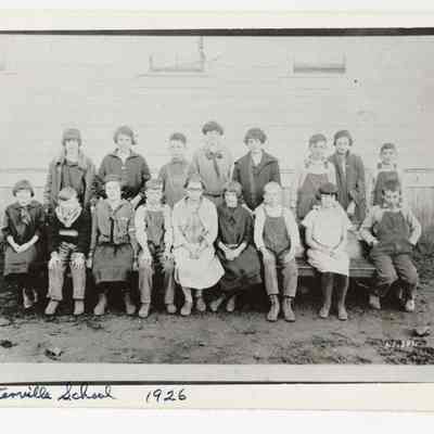 Photograph of Walterville School, Walterville, Oregon, 1926