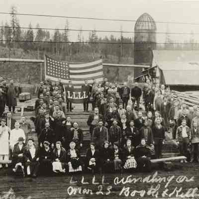 Photograph of 4-L Convention, Wendling, Oregon, 1923