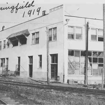 Photograph of Fry-Rankin Building, Main Street, Springfield, 1919