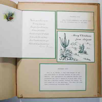 Page 133 card opened