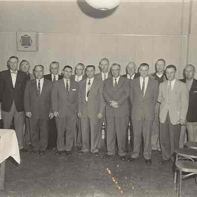 Photograph of Willamette Logging Conference Committee, Eugene, Oregon, Circa 1958