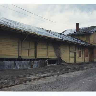 Photograph of the Springfield Train Depot, 1988