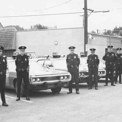 Photograph of Seven Springfield Police Officers