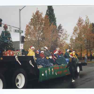 Photograph of the Springfield Christmas Parade, circa 1997