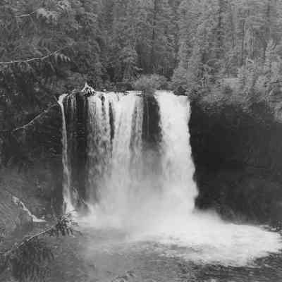 Photograph of Upper McKenzie River, 1947.
