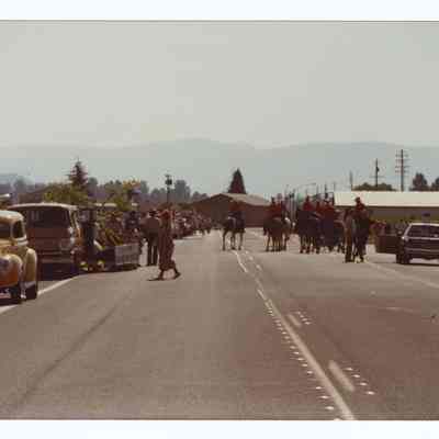 Photograph of a Summer parade, Springfield, circa 1979