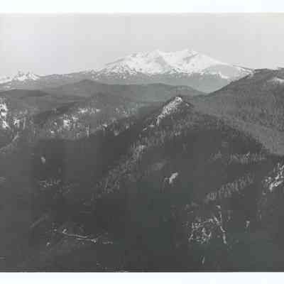 Photograph of the Sisters Mountains (?), Oregon, undated