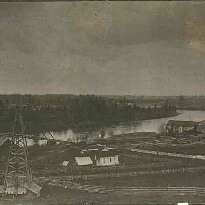 Photograph of Overview of Springfield looking north