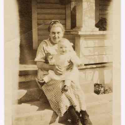Photograph of Billy Davis junior and L. Vallier, undated