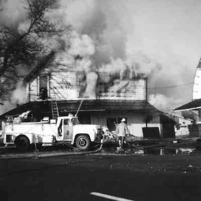 Thurston General Store Fire, 1965