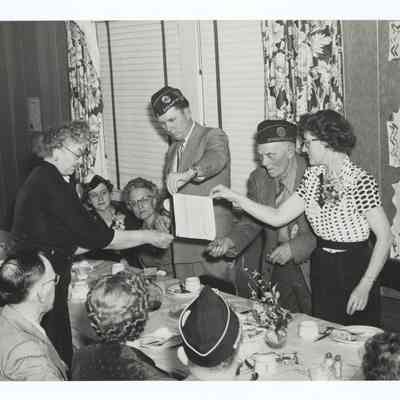 Photograph of an American Legion gathering, Springfield, circa 1950