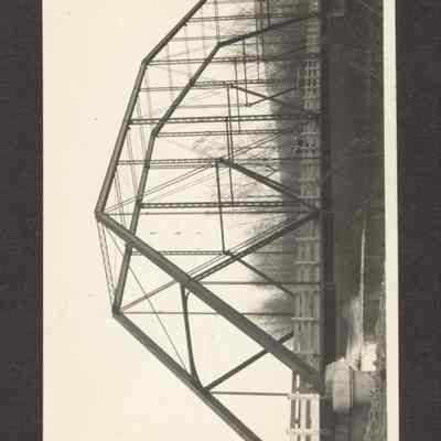 Photograph of Couple on Bridge, undated