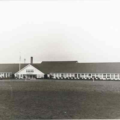 Photograph of Springfield High School, Springfield, Oregon, circa 1945