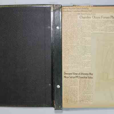 Inside front cover and page 1