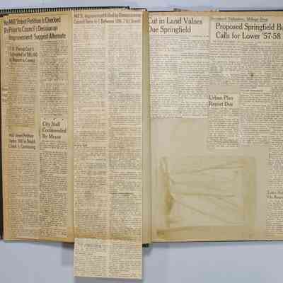 Pages 4-5 unfolded newspaper clipping