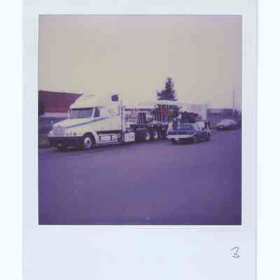 Photograph of the Springfield Greeters Float, Christmas Parade, circa 1980