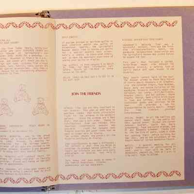 Page 23 open pamphlet