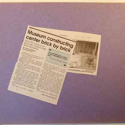 loose newspaper clippings
