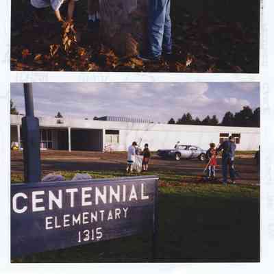 Photographs of Centennial Elementary School grounds, circa 1990-2000s