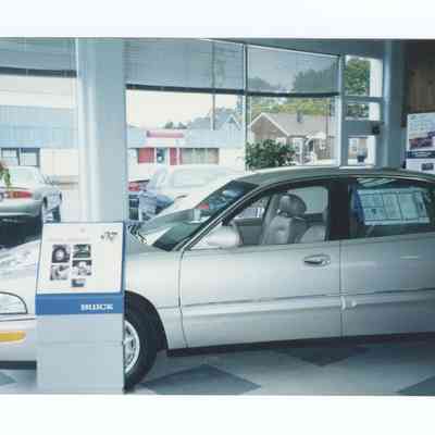 Photograph of Springfield Buick, interior, circa 1990