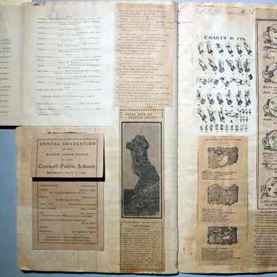 Page 26 and 27 pamphlet unfolded