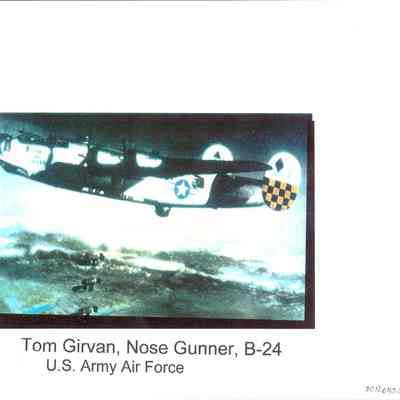 Photograph of U.S. Air Force Nose Gunner, B-24, undated