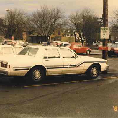 Photograph, Police Car, City of Springfield, 1986
