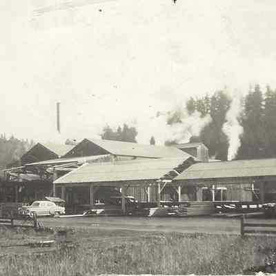 Photograph of Hills Creek Lumber Mill, Circa 1950