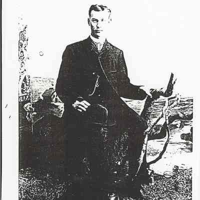 Photograph of portrait of Asher Veatch