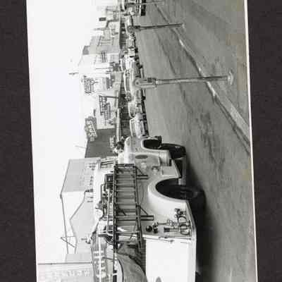 Photograph, Fireman and Fire Truck, Springfield, Undated