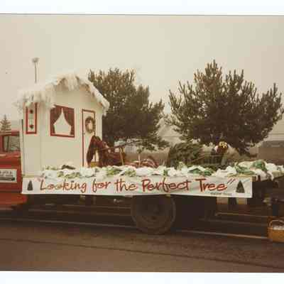 Photograph of the Springfield Christmas Parade, circa 1990