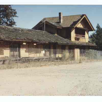 Photograph of the Springfield Train Depot Restoration, circa 1992