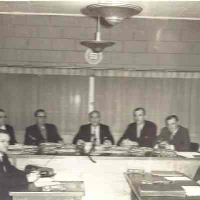 Council Members around table
