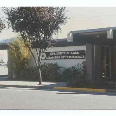 Photograph of the former Chamber of Commerce offices, Springfield