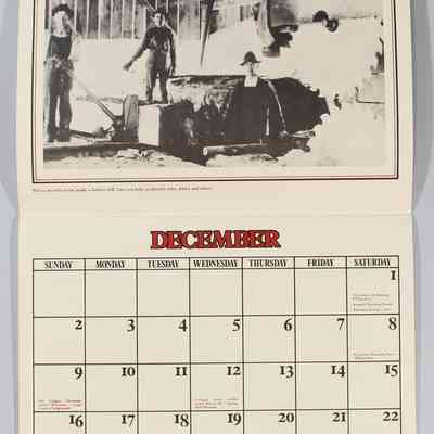 Calendar (Page 4 - December)