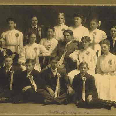 8th grade graduation, Harrisburg 1907