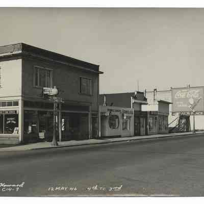 Photograph of Main Street, 4th to 3rd, Springfield, May 12th 1946