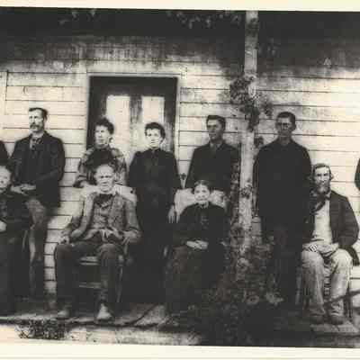 Photograph of the Seavey Family, date unknown