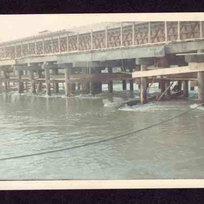 Photograph of Creswell Bridge Project, undated
