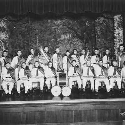 Photograph of Springfield High School Band, 1938