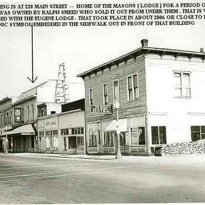 Photograph of part of Main Street Springfield, Oregon
