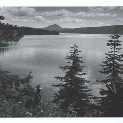 Photograph of Odell Lake, Oregon, undated