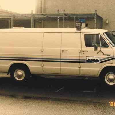 Photograph of Police Van, City of Springfield; 1986