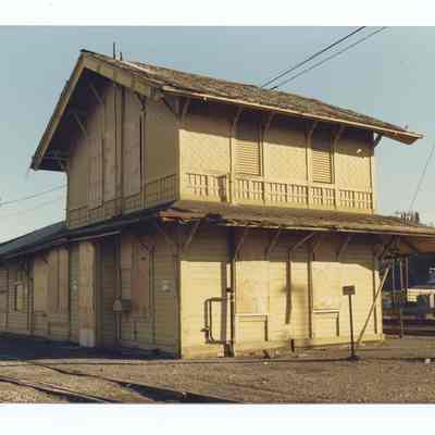 Photograph of the Springfield Train Depot, 1988