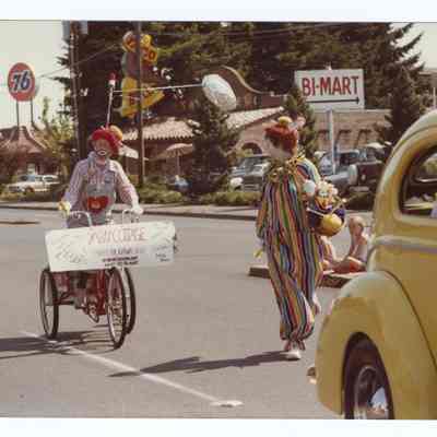 Photograph of a Summer parade, Springfield, circa 1979
